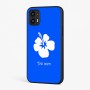 כיסוי בעיצוב אישי עם השם שלך לדגם - Motorola Moto G45 5G בעיצוב פרח היביסקוס