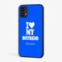כיסוי בעיצוב אישי עם השם שלך לדגם - Motorola Moto G45 5G בעיצוב אוהבת את החבר שלי