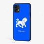 כיסוי בעיצוב אישי עם השם שלך לדגם - Motorola Moto G45 5G בעיצוב מזלות - אריה