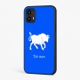 כיסוי בעיצוב אישי עם השם שלך לדגם - Motorola Moto G45 5G בעיצוב מזלות - שור