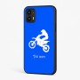 כיסוי בעיצוב אישי עם השם שלך לדגם - Motorola Moto G45 5G בעיצוב מוטוקרוס