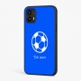 כיסוי בעיצוב אישי עם השם שלך לדגם - Motorola Moto G45 5G בעיצוב כדורגל כדור כדורגל