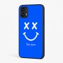 כיסוי בעיצוב אישי עם השם שלך לדגם - Motorola Moto G45 5G בעיצוב סמיילי