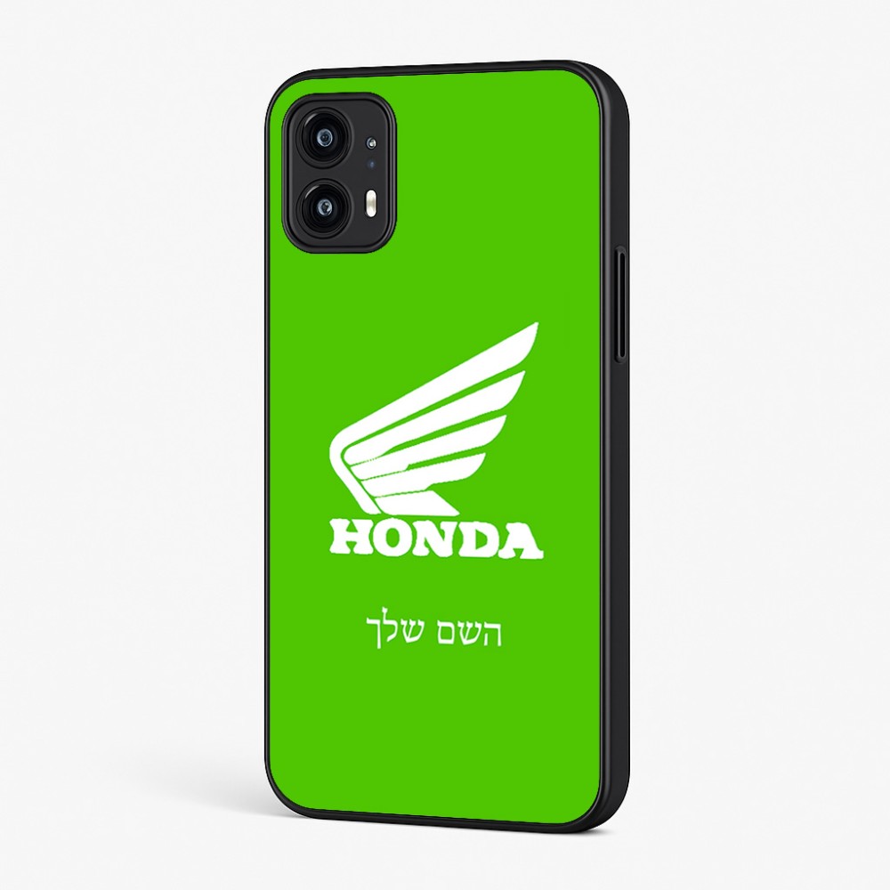 כיסוי בעיצוב אישי עם השם שלך לדגם - Motorola Moto G45 5G בעיצוב הונדה