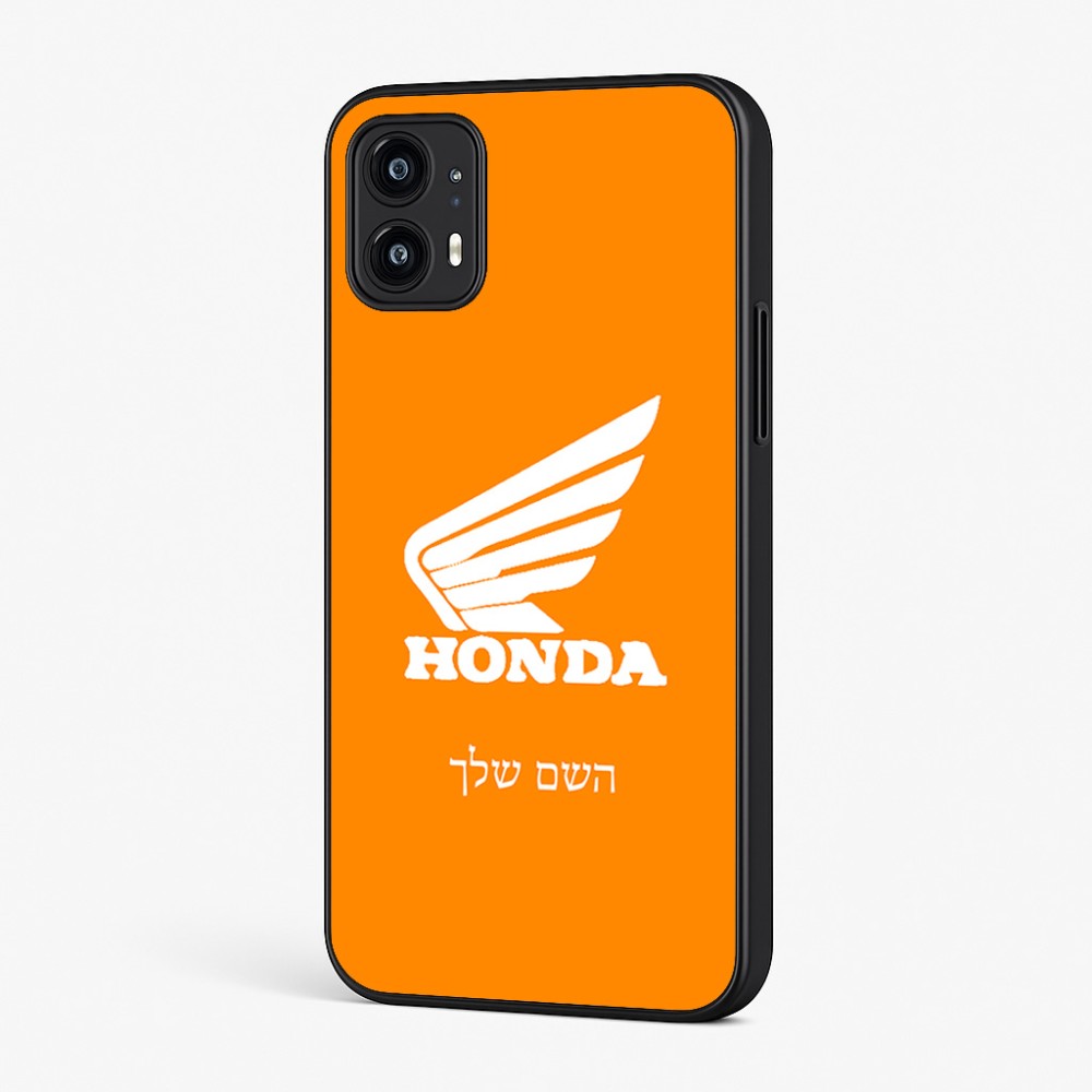 כיסוי בעיצוב אישי עם השם שלך לדגם - Motorola Moto G45 5G בעיצוב הונדה