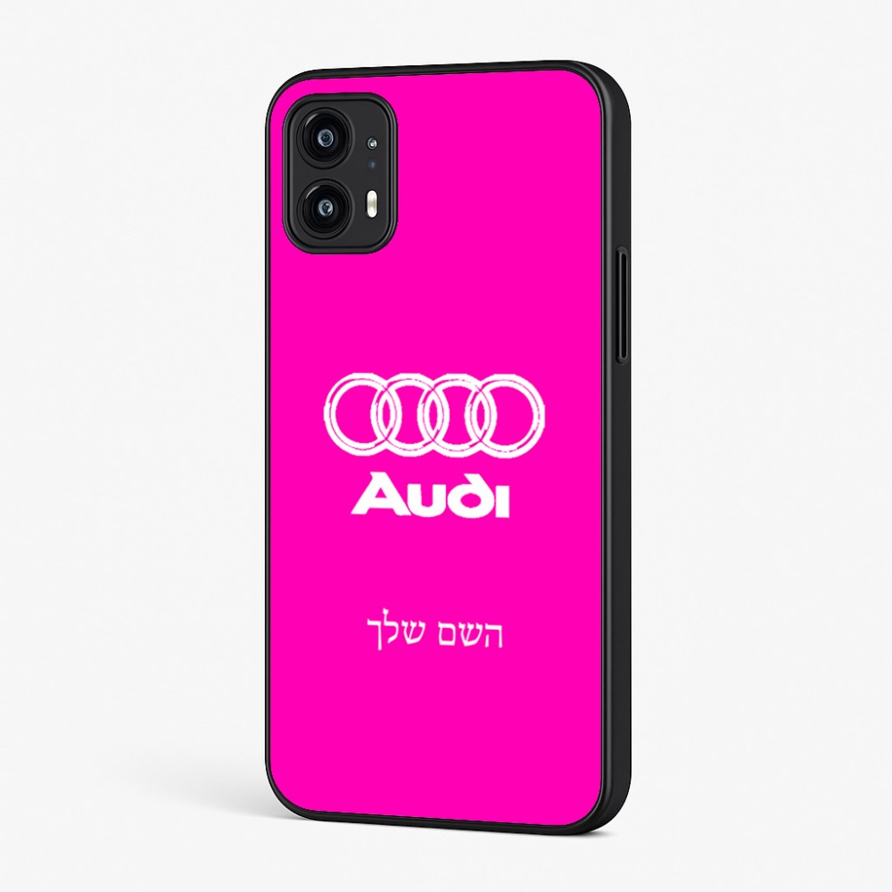 כיסוי בעיצוב אישי עם השם שלך לדגם - Motorola Moto G45 5G בעיצוב אאודי