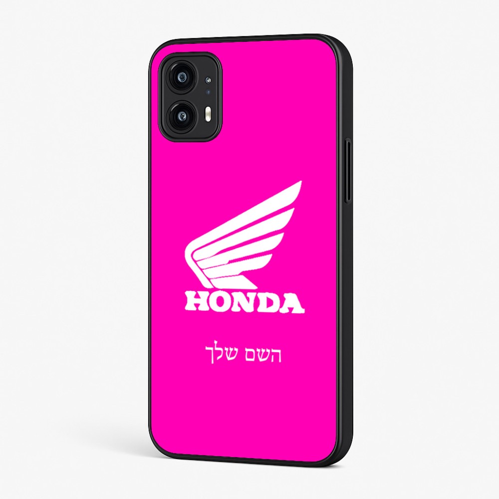 כיסוי בעיצוב אישי עם השם שלך לדגם - Motorola Moto G45 5G בעיצוב הונדה