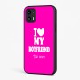 כיסוי בעיצוב אישי עם השם שלך לדגם - Motorola Moto G45 5G בעיצוב אוהבת את החבר שלי