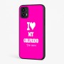 כיסוי בעיצוב אישי עם השם שלך לדגם - Motorola Moto G45 5G בעיצוב אוהב את החברה שלי