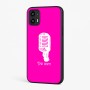 כיסוי בעיצוב אישי עם השם שלך לדגם - Motorola Moto G45 5G בעיצוב מיקרופון