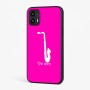 כיסוי בעיצוב אישי עם השם שלך לדגם - Motorola Moto G45 5G בעיצוב סקסופון