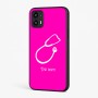 כיסוי בעיצוב אישי עם השם שלך לדגם - Motorola Moto G45 5G בעיצוב סטטוסקופ רופא