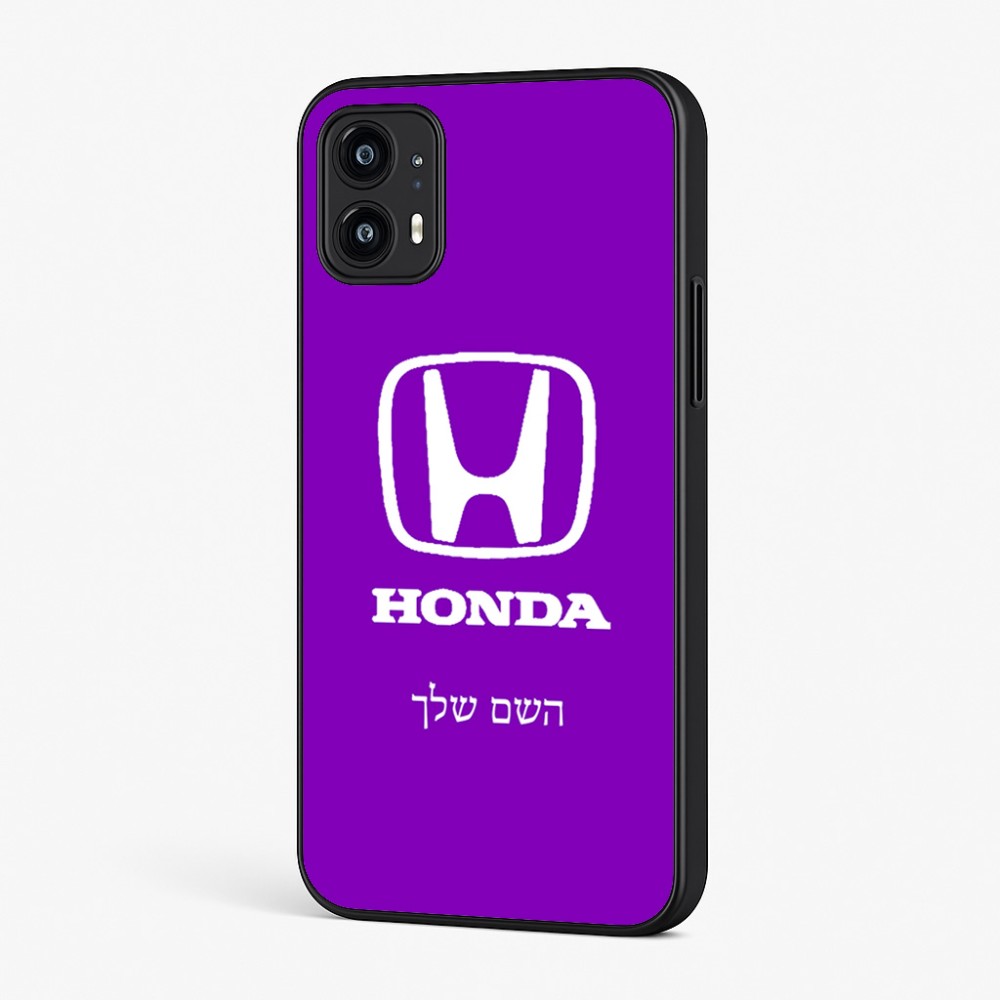 כיסוי בעיצוב אישי עם השם שלך לדגם - Motorola Moto G45 5G בעיצוב הונדה 2