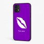 כיסוי בעיצוב אישי עם השם שלך לדגם - Motorola Moto G45 5G בעיצוב שפתיים - נשיקה