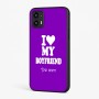 כיסוי בעיצוב אישי עם השם שלך לדגם - Motorola Moto G45 5G בעיצוב אוהבת את החבר שלי