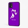 כיסוי בעיצוב אישי עם השם שלך לדגם - Motorola Moto G45 5G בעיצוב רצים אולימפיים