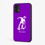 כיסוי בעיצוב אישי עם השם שלך לדגם - Motorola Moto G45 5G בעיצוב ילד סקייטבורד