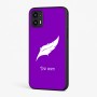 כיסוי בעיצוב אישי עם השם שלך לדגם - Motorola Moto G45 5G בעיצוב נוצת נוצה