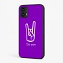 כיסוי בעיצוב אישי עם השם שלך לדגם - Motorola Moto G45 5G בעיצוב יד סלע