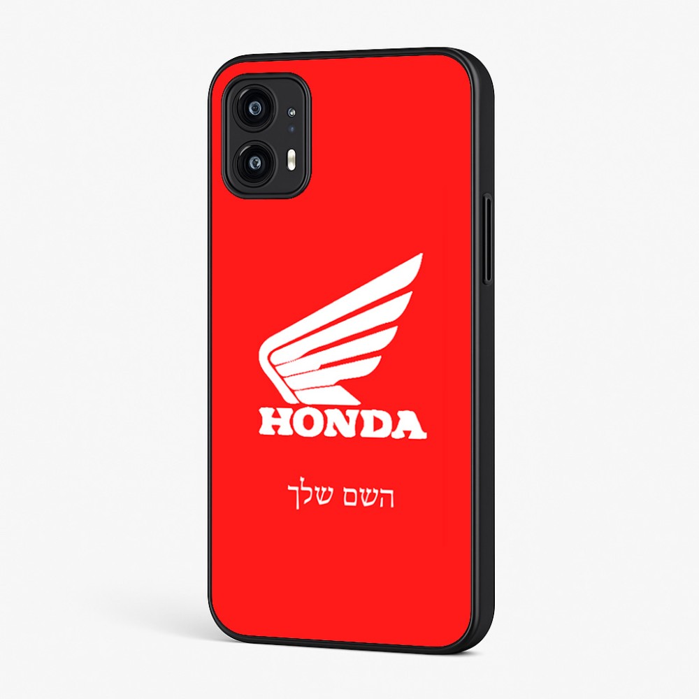 כיסוי בעיצוב אישי עם השם שלך לדגם - Motorola Moto G45 5G בעיצוב הונדה