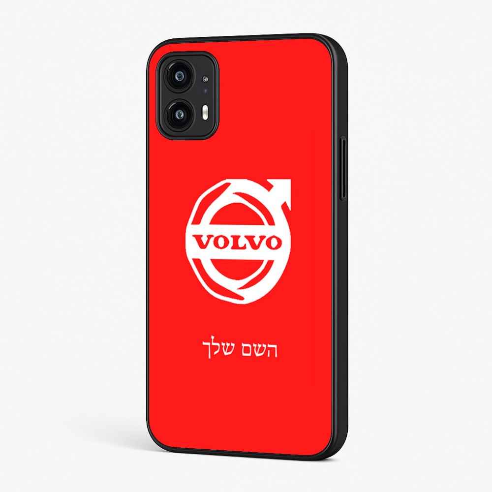 כיסוי בעיצוב אישי עם השם שלך לדגם - Motorola Moto G45 5G בעיצוב וולוו