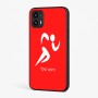 כיסוי בעיצוב אישי עם השם שלך לדגם - Motorola Moto G45 5G בעיצוב רצים אולימפיים