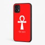 כיסוי בעיצוב אישי עם השם שלך לדגם - Motorola Moto G45 5G בעיצוב אנק - מפתח החיים המצרי