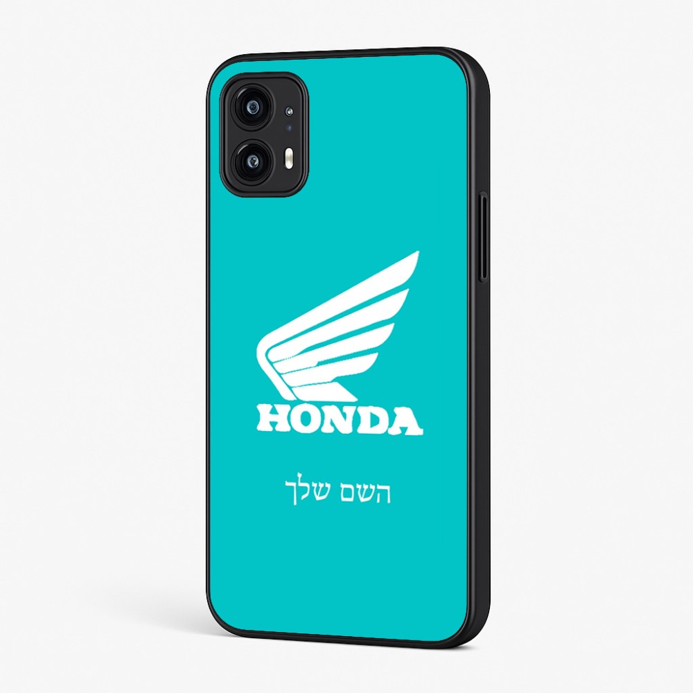 כיסוי בעיצוב אישי עם השם שלך לדגם - Motorola Moto G45 5G בעיצוב הונדה