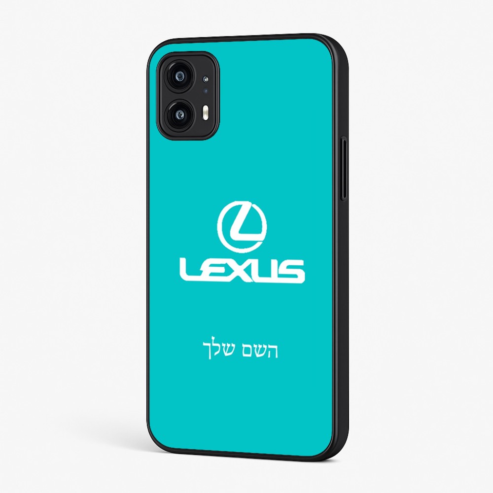 כיסוי בעיצוב אישי עם השם שלך לדגם - Motorola Moto G45 5G בעיצוב לקסוס