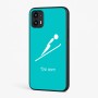 כיסוי בעיצוב אישי עם השם שלך לדגם - Motorola Moto G45 5G בעיצוב קפיצת סקי אולימפית