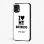 כיסוי בעיצוב אישי עם השם שלך לדגם - Motorola Moto G45 5G בעיצוב אוהבת את החבר שלי