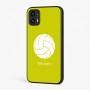 כיסוי בעיצוב אישי עם השם שלך לדגם - Motorola Moto G45 5G בעיצוב כדור כדורעף