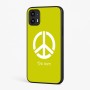 כיסוי בעיצוב אישי עם השם שלך לדגם - Motorola Moto G45 5G בעיצוב סמל השלום
