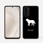 כיסוי בעיצוב אישי עם השם שלך לדגם - Motorola Moto G45 5G בעיצוב כלב