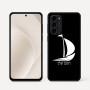 כיסוי בעיצוב אישי עם השם שלך לדגם - Motorola Moto G45 5G בעיצוב סירה