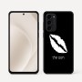 כיסוי בעיצוב אישי עם השם שלך לדגם - Motorola Moto G45 5G בעיצוב שפתיים - נשיקה