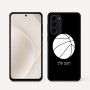 כיסוי בעיצוב אישי עם השם שלך לדגם - Motorola Moto G45 5G בעיצוב כדורסל