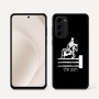 כיסוי בעיצוב אישי עם השם שלך לדגם - Motorola Moto G45 5G בעיצוב רוכב סוסים