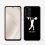 כיסוי בעיצוב אישי עם השם שלך לדגם - Motorola Moto G45 5G בעיצוב הרמת משקולות