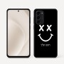 כיסוי בעיצוב אישי עם השם שלך לדגם - Motorola Moto G45 5G בעיצוב סמיילי