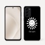 כיסוי בעיצוב אישי עם השם שלך לדגם - Motorola Moto G45 5G בעיצוב שמש