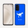 כיסוי בעיצוב אישי עם השם שלך לדגם - Motorola Moto G45 5G בעיצוב דינוזאור