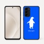 כיסוי בעיצוב אישי עם השם שלך לדגם - Motorola Moto G45 5G בעיצוב פינגווין