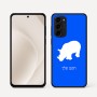 כיסוי בעיצוב אישי עם השם שלך לדגם - Motorola Moto G45 5G בעיצוב קרנף