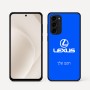 כיסוי בעיצוב אישי עם השם שלך לדגם - Motorola Moto G45 5G בעיצוב לקסוס