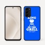 כיסוי בעיצוב אישי עם השם שלך לדגם - Motorola Moto G45 5G בעיצוב מלך הגריל
