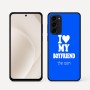 כיסוי בעיצוב אישי עם השם שלך לדגם - Motorola Moto G45 5G בעיצוב אוהבת את החבר שלי