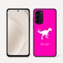 כיסוי בעיצוב אישי עם השם שלך לדגם - Motorola Moto G45 5G בעיצוב דינוזאור