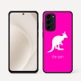 כיסוי בעיצוב אישי עם השם שלך לדגם - Motorola Moto G45 5G בעיצוב קנגורו