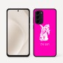 כיסוי בעיצוב אישי עם השם שלך לדגם - Motorola Moto G45 5G בעיצוב ארנב מחזיק גזר